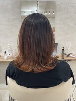 イル(iLu.)&nbsp;オレンジバレイヤージュ