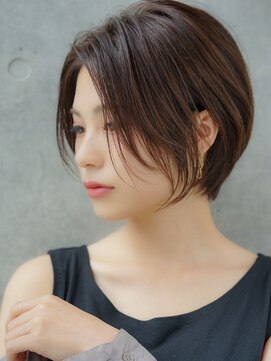 エインアンリー 表参道(AIN.ANLY.) 前髪長め大人ショートボブ20代30代40代【AIN.表参道】川原大地