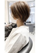 ロンドジェネルーズ 柏(Lond generous)&nbsp;【斉藤 航人】ナチュカールのショコラベージュのショートボブ