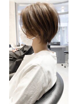 ロンドジェネルーズ 柏(Lond generous) 【斉藤 航人】ナチュカールのショコラベージュのショートボブ