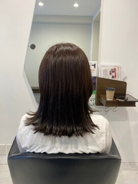 アフロディーテギンザ 日本橋人形町店(APHRODITE GINZA) 髪質改善/切りっぱなしボブ/美髪/30代40代/[人形町]
