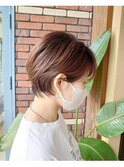 耳だしすっきりショート