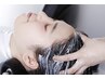 髪と頭皮【エイジング】トータルケア+白髪染 +カットのコース　定価￥13,970