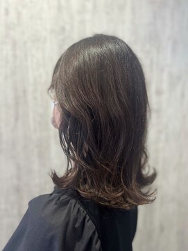 テトテ 門戸厄神店(tetote) 【tetote村山サロンスタイル】ユルウェーブセミディ