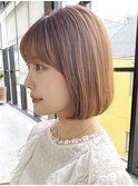 20代30代40代ナチュラル大人可愛いボブスタイル