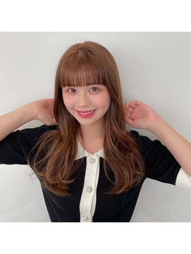 ノイ(noi) 前髪 前髪カット 艶カラー 顔まわりカット 渋谷 髪質改善