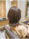 外ハネ×グレージュカラー/アースカラー/20代30代40代