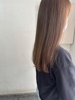 キャンバス バイ ネオリーブ 横浜西口(Canvas by neo.)&nbsp;ブリーチなしで重ねて作る　グレージュ　ロングsk