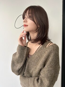 アリスバイアフロート 自由が丘(ALICe by AFLOAT) ナチュラル小顔薄めシースルーレイヤーミディアム