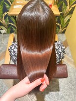 ムーン(moon)&nbsp;#前髪カタログ #インナーグレージュ #ピンクベージュ