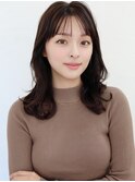 大人可愛いレイヤースタイル♪