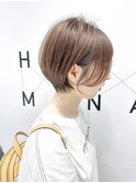 大人可愛い丸みショート20代30代40代50代
