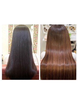 【hitowa流オリジナルストレート】くせ毛でお悩みの方必見！独自の薬剤理論で自然なストレートへ☆