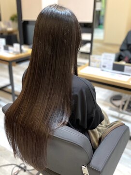 アトリエコア(Atelier Coa) 髪質改善トリートメントミルクティーベージュカラーくびれヘア