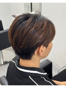 ブライト(BRIGHT) ［BRIGHT］センターパート×ニュアンス［静岡/メンズ/静岡駅］