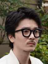 スパイキーショートツイストスパイラルパーマビジネスヘア