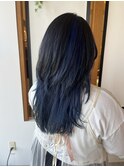 【あんstyle】ウルフでインナーブルー!