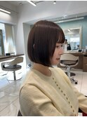 大人気ミニボブカット