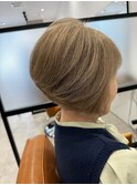 白髪染めでも明るく/トップふんわりボリューム改善ヘア【高槻】