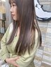 似合わせ顔周りカット＋プレミアムケアカラー　￥11000