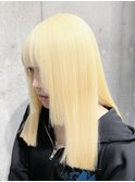 【下北沢】抜きっぱなし/ブロンド/姫カット