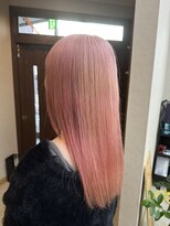ブレストハコダテ(BLESSED HKD)&nbsp;【函館】ベビーピンク/ブリーチカラー20代30代40代【美容室】