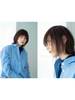 【府中駅徒歩1分☆】髪と頭皮に優しい保護材を用いたカラーで、いつまでも若々しい髪質に◎