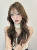 メルティカラー×フェミニンロング［似合わせカット/レイヤー］