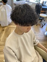 波巻きスパイラルマッシュ無造作