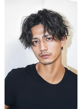 アーツ 調布(arts) ★フェザーパーマ×無造作センターパート