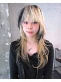 レイヤーカット/シャギーカット/ハッシュカット/デザインカラー
