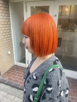 レミー(Remii) オレンジ×ボブ
