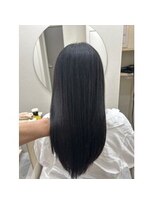 トッカ 広島(tocca)&nbsp;髪質改善で叶える　絹髪ストレート