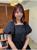 韓国風レイヤー チェリーレッド