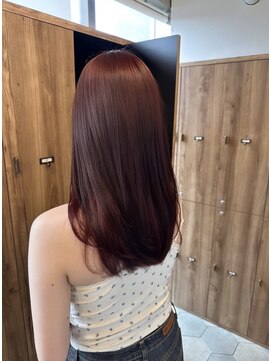 シエルバイアフロート(ciel by afloat) ＊ ブリーチなしダブルカラー / チェリーピンク / レイヤー