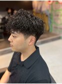 メンズカットパーマ/ニュアンスパーマ/フェザーパーマ[北千住]