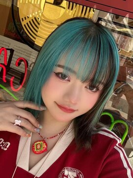 ワン(ONE) 人気ブリーチ/ダブルカラー/アンブレラカラー/インナーカラー