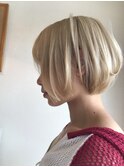 優しくみえる　コンパクトボブ