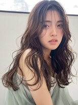 シオン(shion)&nbsp;暗めカラーロング顔周りレイヤーフェイスフレーミング_F0982