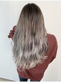 グレージュロング_カーキグレージュマッシュショート_Y4