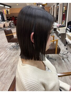 ヘアーパッション(Hair Passion) 切りっぱなしボブ
