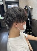 メンズカット 波巻きパーマ スパイラルパーマ 葛西 メンズ