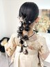 【卒業式】袴着付け+ヘアセット¥12000 ※電話予約のみ