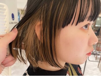 カット ドット 吉祥寺(cut.)の写真/イルミナカラーで創る透明感カラーで、周りと差がつくスタイルに♪ショート・ボブの似合わせもお任せ◎