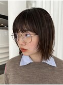 大人ボブカット/ベージュブラウン/表参道青山/20代.30代