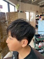 ビーチェ 小岩(Bice)&nbsp;爽やかなモテシルエットのナチュラルメンズカット