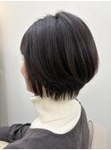 ナチュラル縮毛矯正×くびれショート♪°+