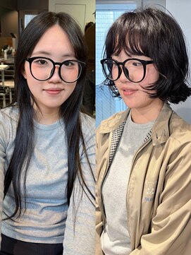 ニーィ バイ カータ(Niii by CARTA) 【anna style】人気ドライ仕上げボブパーマ!