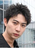 原宿短髪スパイキーショートツイストスパイラルパーマ刈り上げ