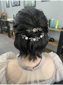 【WAVY hair &nbsp;set】ボブのハーフアップ